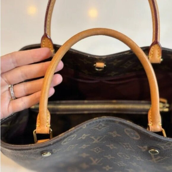 EUC AUTHENTIC Louis Vuitton Montaigne MM Monogram Handbag - Picture 11 of 14